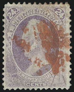 Sale 1078, Lot 277, 1870 National Bank Note Co. Grilled Issue (Scott 134-144)