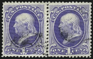 Sale 1078, Lot 281, 1870 National Bank Note Co. Grilled Issue (Scott 134-144)