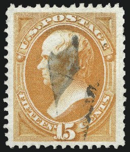 Sale 1078, Lot 291, 1870 National Bank Note Co. Grilled Issue (Scott 134-144)