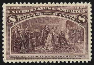 Sale 1078, Lot 341, 1893 Columbian Issue (Scott 230-245)