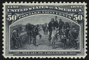 Sale 1078, Lot 351, 1893 Columbian Issue (Scott 230-245)