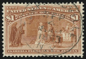 Sale 1078, Lot 360, 1893 Columbian Issue (Scott 230-245)