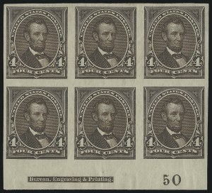 Sale 1078, Lot 386, 1894-98 Bureau Issues (Scott 249-284)