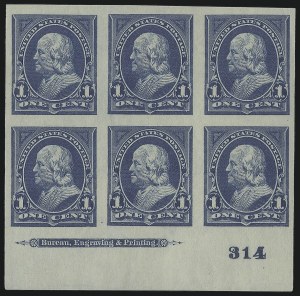 Sale 1078, Lot 397, 1894-98 Bureau Issues (Scott 249-284)