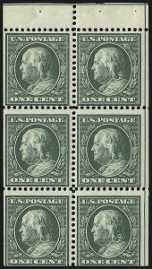 Sale 1078, Lot 466, 1908-15 Washington-Franklin Issues