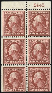 Sale 1078, Lot 467, 1908-15 Washington-Franklin Issues