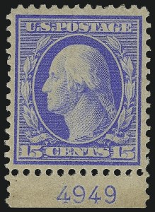 Sale 1078, Lot 489, 1908-15 Washington-Franklin Issues