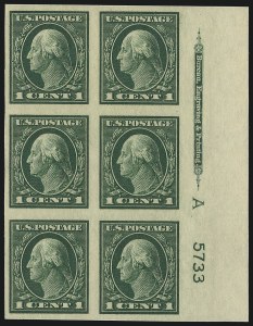 Sale 1078, Lot 512, 1912-23 Washington-Franklin Issues