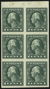 Sale 1078, Lot 522, 1912-23 Washington-Franklin Issues