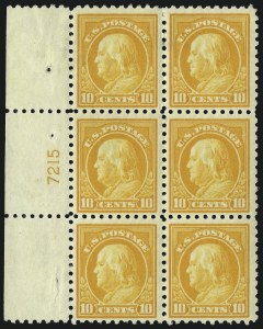 Sale 1078, Lot 528, 1912-23 Washington-Franklin Issues