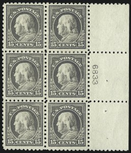 Sale 1078, Lot 529, 1912-23 Washington-Franklin Issues