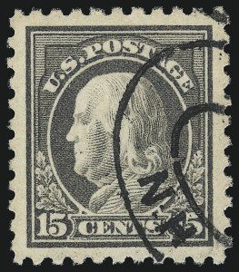 Sale 1078, Lot 530, 1912-23 Washington-Franklin Issues
