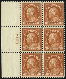 Sale 1078, Lot 533, 1912-23 Washington-Franklin Issues