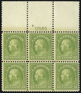 Sale 1078, Lot 555, 1912-23 Washington-Franklin Issues, cont.
