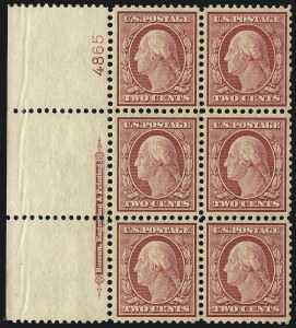 Sale 1078, Lot 573, 1912-23 Washington-Franklin Issues, cont.