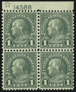 Sale 1078, Lot 607, 1922-26 and Later Issues