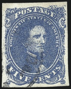 Sale 1078, Lot 683, Confederate States Graded Singles