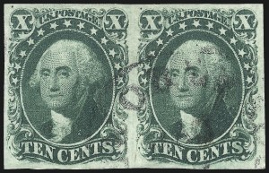 Sale 1078, Lot 85, 1c-12c 1851 Issue (Scott 5A-17)
