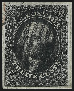 Sale 1078, Lot 91, 1c-12c 1851 Issue (Scott 5A-17)