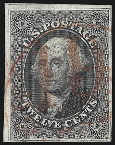 Sale 1078, Lot 92, 1c-12c 1851 Issue (Scott 5A-17)
