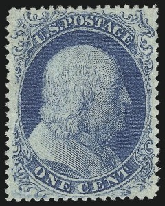 Sale 1078, Lot 96, 1c-90c 1857-60 Issue (Scott 19-39)