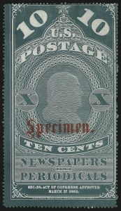 Sale 1079, Lot 2031, Specimen Overprints