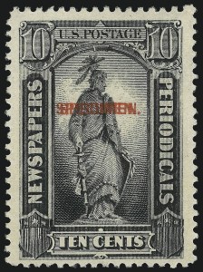 Sale 1079, Lot 2035, Specimen Overprints