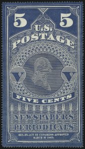 Sale 1079, Lot 2046, 1865 Issue Unused (Scott PR1-PR3)