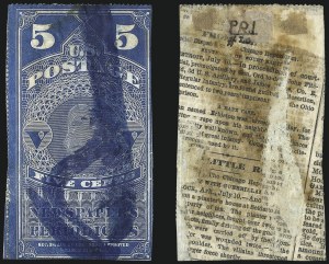 Sale 1079, Lot 2052, 1865 Issue Used