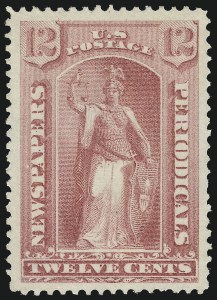 Sale 1079, Lot 2113, 1875 Special Printing (Scott PR33-PR50)