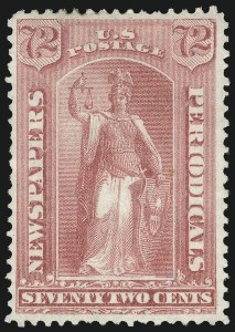 Sale 1079, Lot 2118, 1875 Special Printing (Scott PR33-PR50)