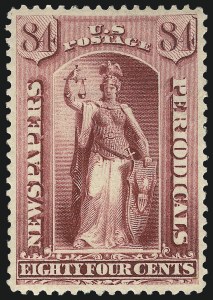 Sale 1079, Lot 2166, 1883 Special Printing, 1885 Issue (Scott PR80-PR89)
