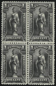 Sale 1079, Lot 2187, 1895 Unwatermarked Issue Unused (Scott PR102-PR113)