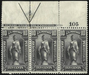 Sale 1079, Lot 2196, 1895 Unwatermarked Issue Unused (Scott PR102-PR113)