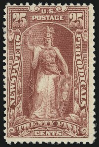 Sale 1079, Lot 2198, 1895 Unwatermarked Issue Unused (Scott PR102-PR113)