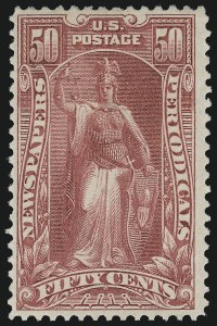 Sale 1079, Lot 2200, 1895 Unwatermarked Issue Unused (Scott PR102-PR113)