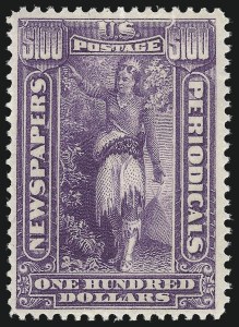 Sale 1079, Lot 2207, 1895 Unwatermarked Issue Unused (Scott PR102-PR113)