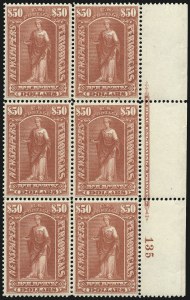 Sale 1079, Lot 2220, 1895-97 Watermarked Issue Unused (Scott PR114-PR125)