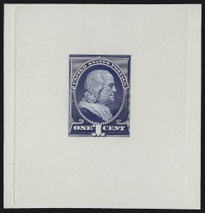 Sale 1082, Lot 115, Essays and Proofs: 1870-88 Bank Note Issues