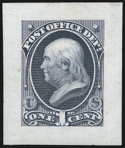 Sale 1082, Lot 214, Essays and Proofs: Officials