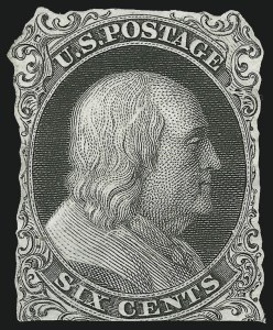 Sale 1082, Lot 22, Essays and Proofs: 1851-57 Issue