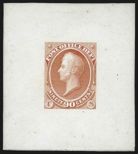 Sale 1082, Lot 225, Essays and Proofs: Officials