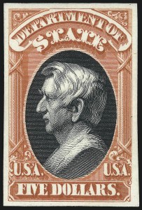 Sale 1082, Lot 243, Essays and Proofs: Officials cont., Atlanta Trial Color Proofs