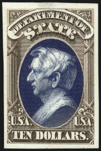 Sale 1082, Lot 254, Essays and Proofs: Officials cont., Atlanta Trial Color Proofs