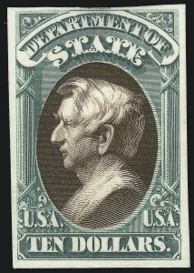 Sale 1082, Lot 255, Essays and Proofs: Officials cont., Atlanta Trial Color Proofs