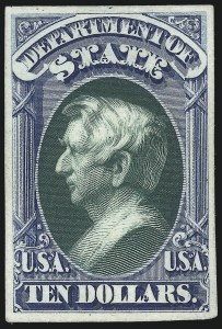 Sale 1082, Lot 257, Essays and Proofs: Officials cont., Atlanta Trial Color Proofs