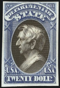 Sale 1082, Lot 264, Essays and Proofs: Officials cont., Atlanta Trial Color Proofs