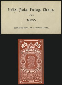 Sale 1082, Lot 266, Essays and Proofs: Newspapers, Stationery, Revenues, other