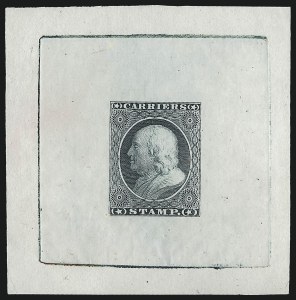 Sale 1082, Lot 274, Essays and Proofs: Newspapers, Stationery, Revenues, other