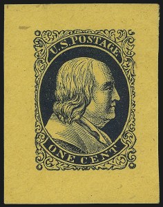 Sale 1082, Lot 276, Essays and Proofs: Newspapers, Stationery, Revenues, other